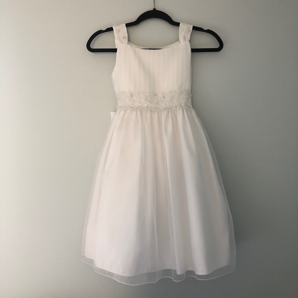 American Princess formal white dress